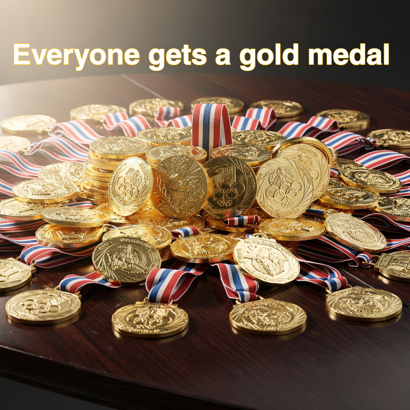 everyone gets a gold medal